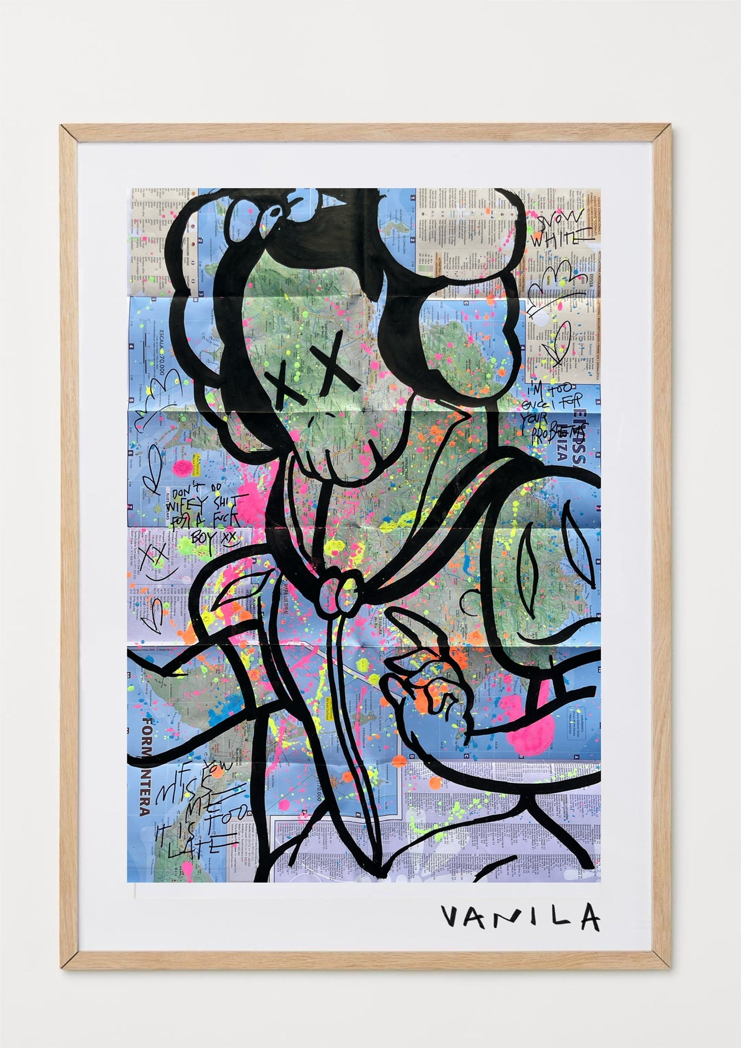 VM. 52. Kaws Snow White